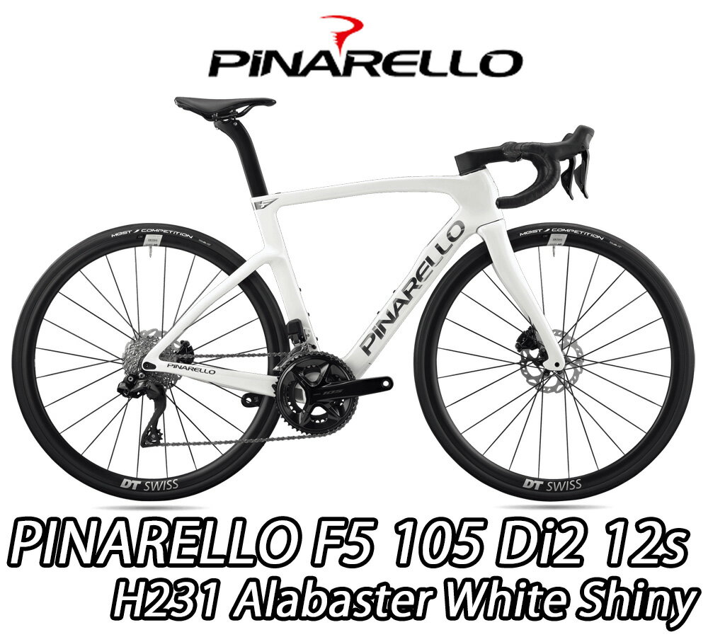 【11/30は「4倍！」エントリーでポイントUP】PINARELLO 2026 ROADBIKE F5 DISK Shimano 105 Di2 12s 完..