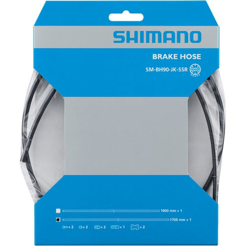 【5/18は「最大4倍！」エントリーでポイントUP】SHIMANO シマノ ディスクブレーキホース SM-BH90-JK-SSR 1700mm