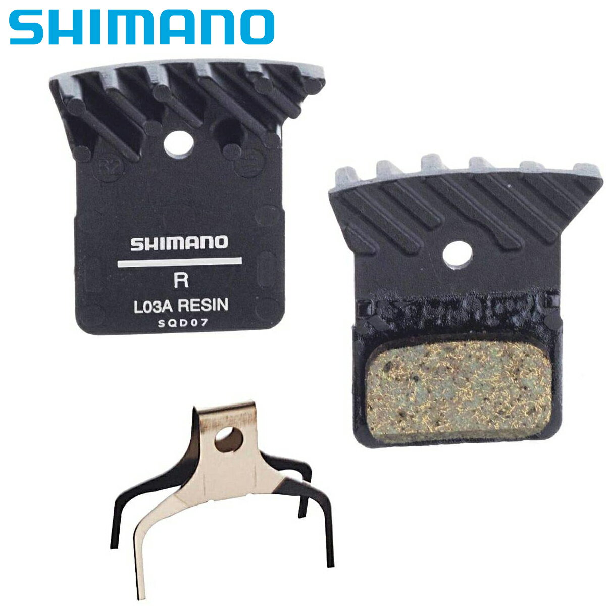 【5/15は「5倍！」Wエントリーで更にポイントUP】SHIMANO (シマノ) L03A ディスクブレーキパッド レジン フィン付き Y8PU98040