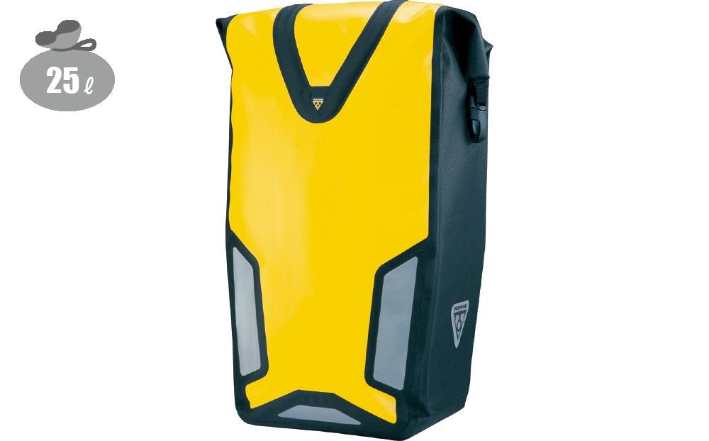 【10/30は「4倍！」エントリーでポイントUP】TOPEAK PANNIER DRYBAG DX YELLOW トピーク パニア ドライバッグ DX イエロー (1個)
