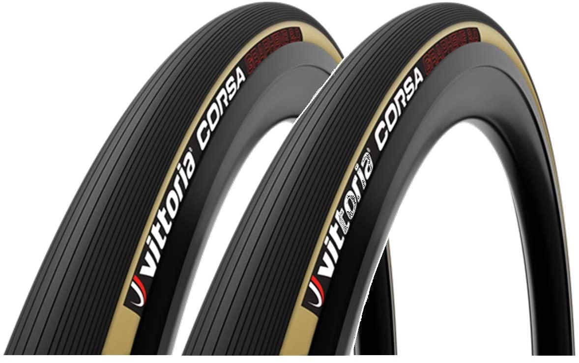 VITTORIA (ヴィットリア)CORSA G2.0 CLINCHER TYRE クリンチャータイヤ ブラックスキン 2本組