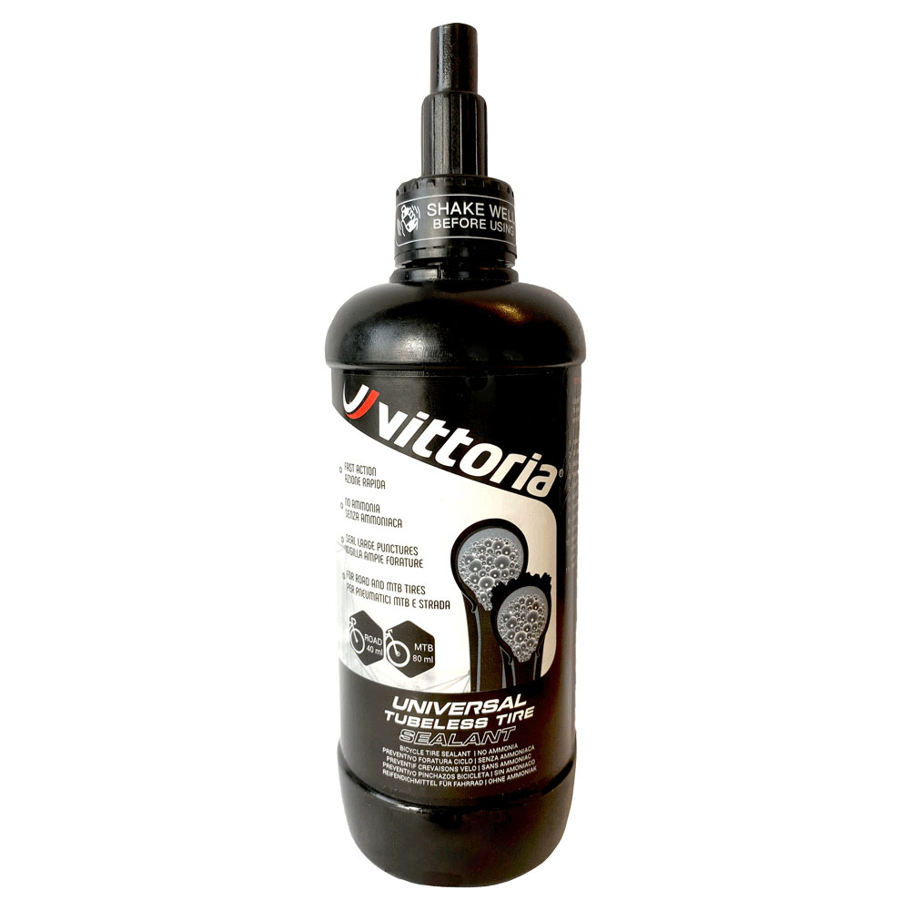 Vittoria UNIVERSAL TUBELESS TIRE SEALANT 80ml ビットリア ユニバーサル チューブレス タイヤ シーラント 80ml