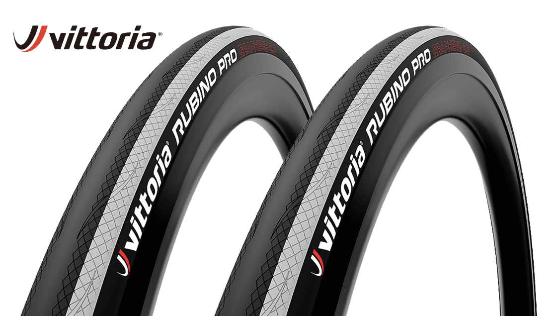 VITTORIA (ヴィットリア)RUBINO PRO G2.0 CLINCHER TYRE 700×25c クリンチャータイヤ 2本組 ホワイト