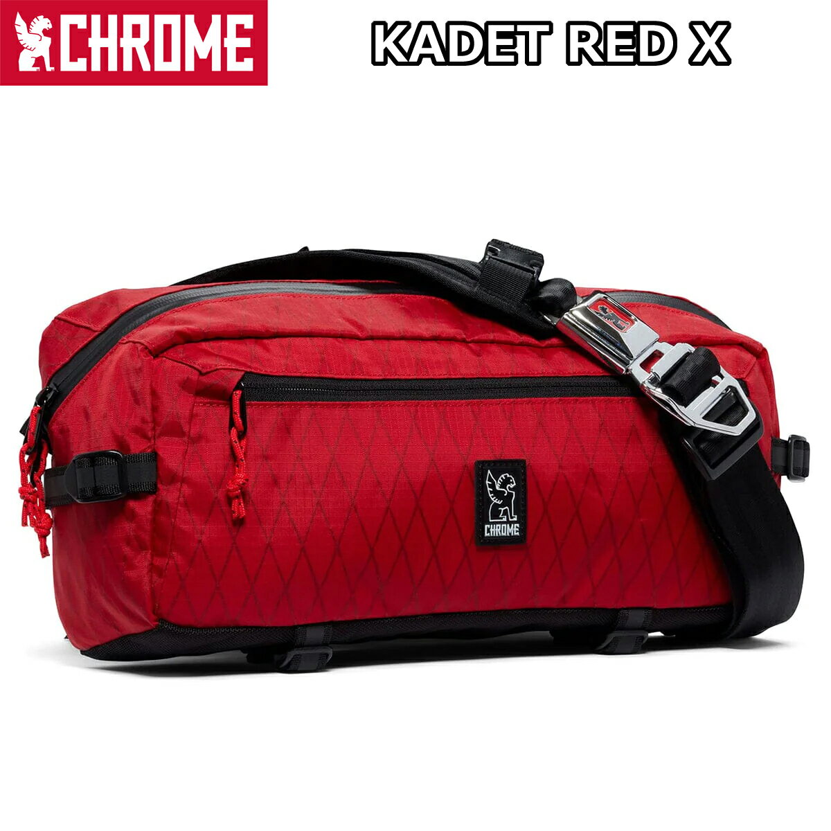 5/18ϡֺ4ܡץȥ꡼ǥݥUPCHROME KADET RED X  ǥå åɥå SLINGBAG 󥰥Хå Хå 