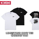 【6/1は「3倍!」エントリーでポイントUP】CHROME LIMESTONE CAVE TEE CHROME VAN T-Shirt クローム ライムストーン ケーブ ティーシャツ クローム バン 鍾乳洞 Tシャツ
