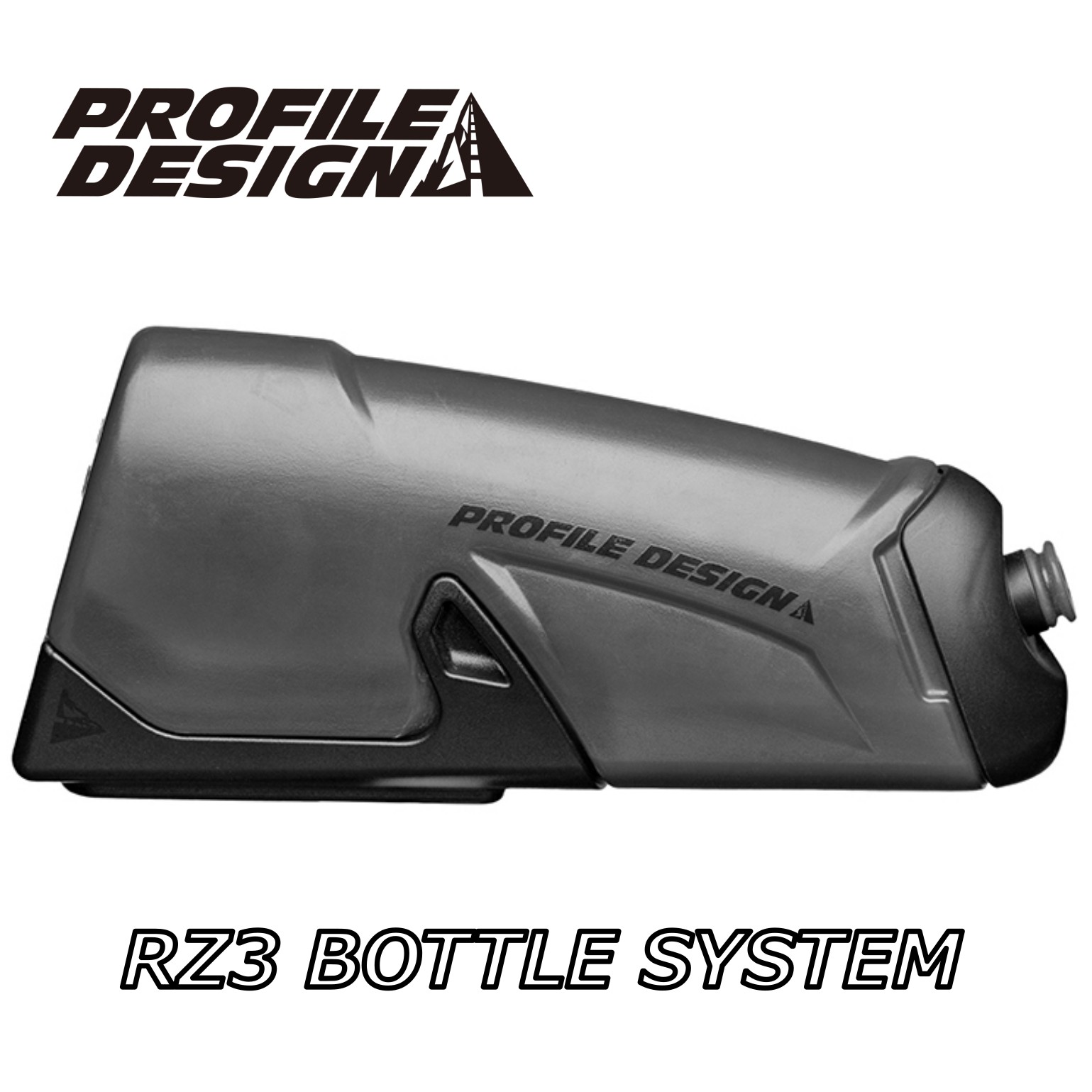 Rakuten - 【6/6は「2倍！」エントリーでポイントUP】PROFILE DESIGN プロファイルデザイン RZ3 BOTTLE SYSTEM [ ACRZ3DRK ] Aero Water Bottle System