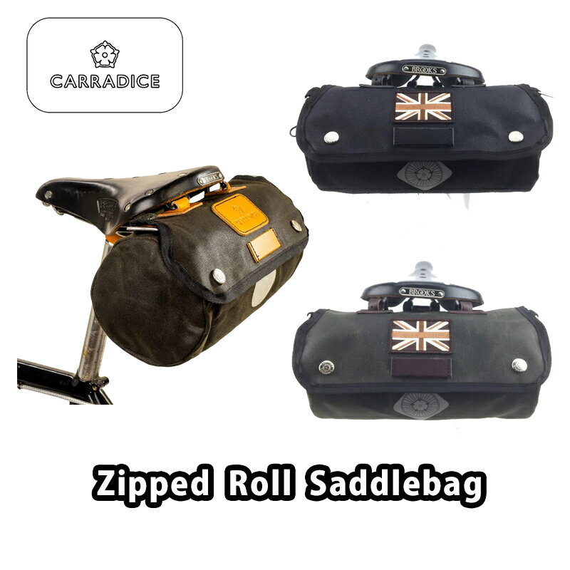 【11/30は「4倍！」エントリーでポイントUP】CARRADICE （キャラダイス ）ZEPPED ROLL SADDLEBAG （ジ..
