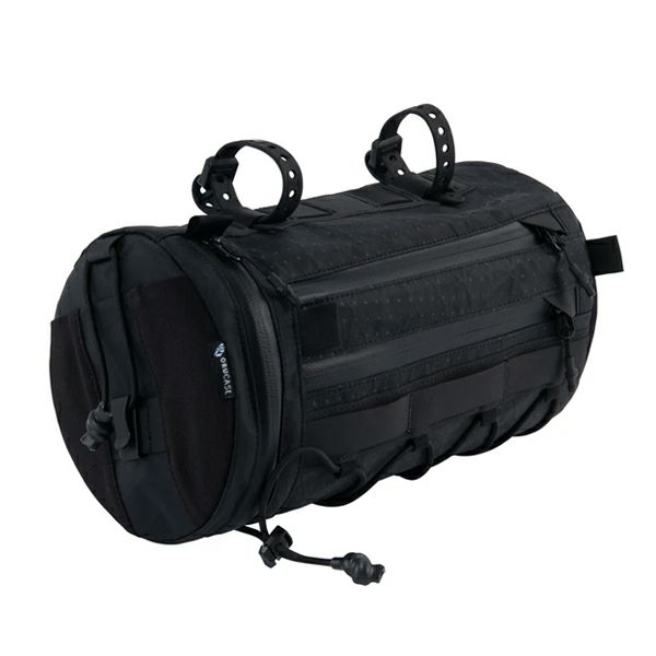 【5/18は「最大4倍！」エントリーでポイントUP】ORUCASE SMUGGLER XL HANDLEBAR BAG BLACK REFLECTIVE 4.5L オルケース ハンドルバーバッグ（大）スマグラー ブラック リフレクティブ