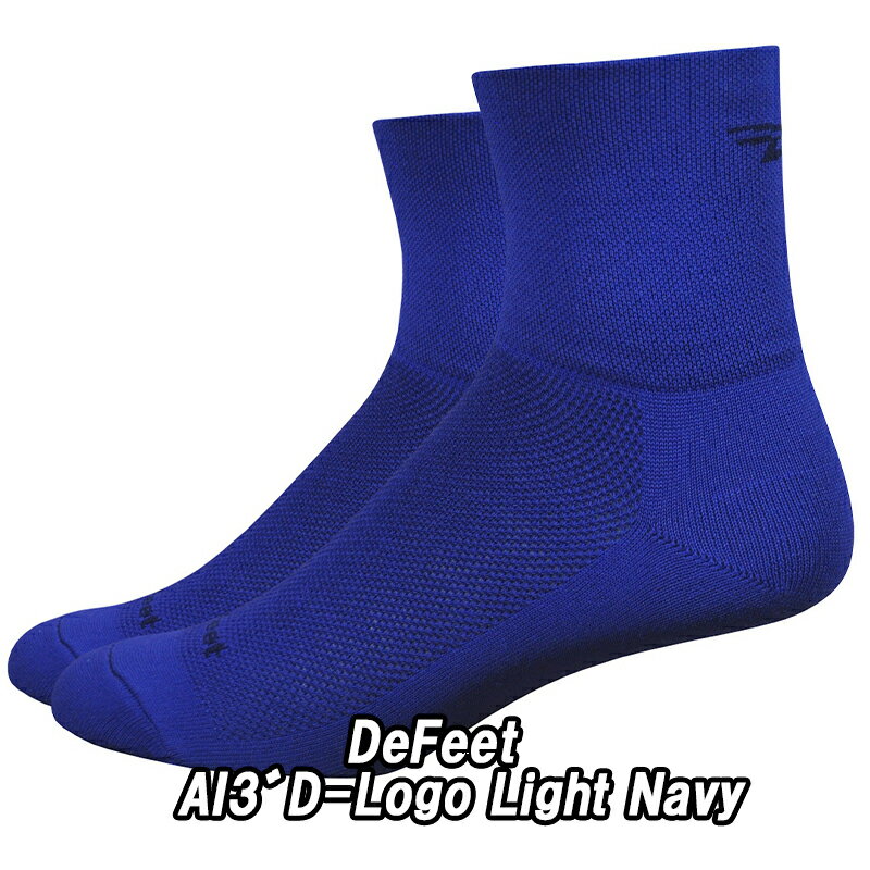 DeFeet（ディフィート）AI 3" D-Logo Light Navy ソックス 靴下