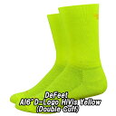 DeFeet（ディフィート）AI 6" D-Logo HiVis Yellow (DoubleCuff)ソックス 靴下