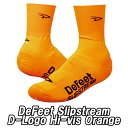 【7/21は「2倍!」エントリーでポイントUP】DeFeet(ディフィート)Slipstream D-Logo Hi-vis Orange シューズカバー