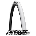 【4/30は「4倍！」エントリーでポイントUP】WTB THICKSLICK COMP 700X25 WHT シックスリック ホワイト