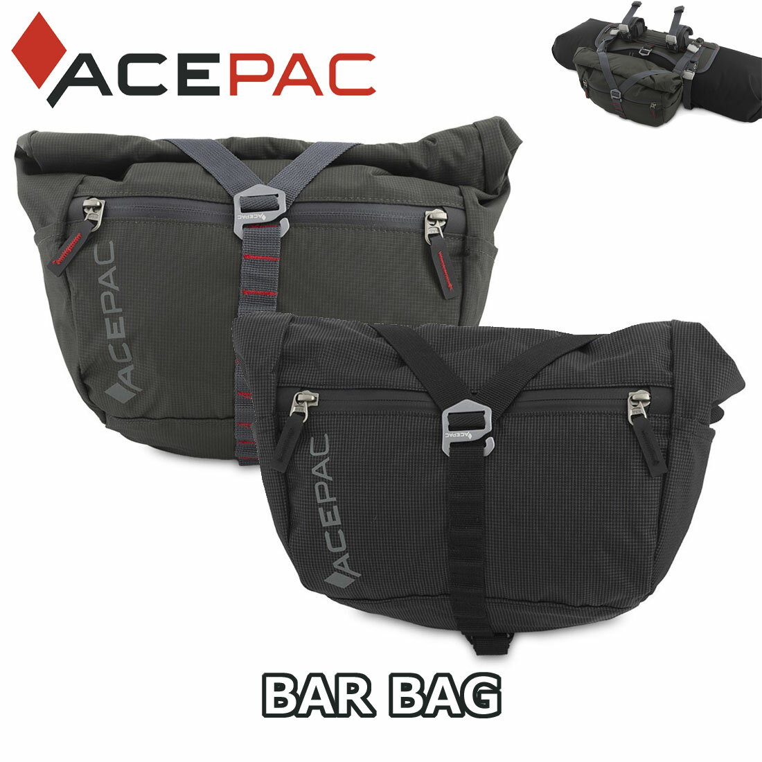 y6/1́u3{IvGg[Ń|CgUPzACEPAC BAR BAG G[XpbN o[obO 5L nho[obO V_[obO HANDLEBAR BAG