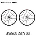 【4/20は「4倍！」エントリーでポイントUP】FULCRUM RACING ZERO DB 2-WAY FIT DISC BRAKE F/R WHEEL SET フルクラム レーシングゼロ ディスクブレーキ ツーウェイフィット 前後 ホイールセット