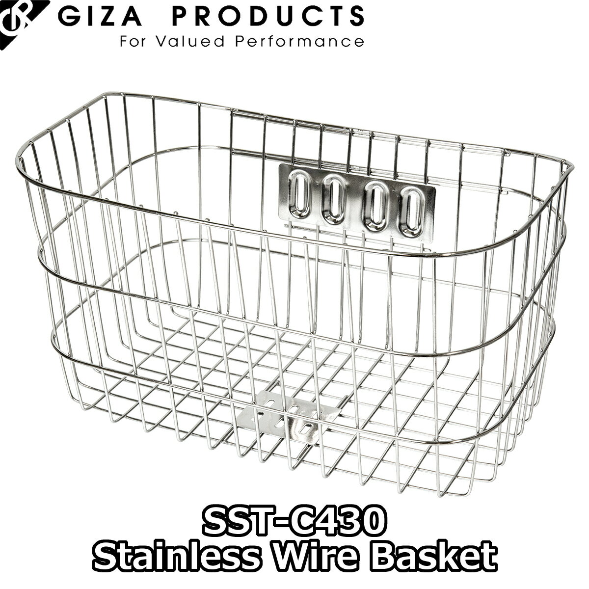 y6/1́u6{IvGg[Ń|CgUPzGIZA PRODUCTS SST-C430 Stainless Wire Basket MUv_Nc XeX C[ oXPbg