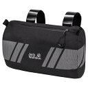JACKWOLFSKIN HANDLEBAR BAG 2IN1 FLASH BLACK ジャックウルフスキン ハンドルバー バッグ 2IN1 フラッシュブラック