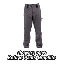 【5/1は「3倍!」エントリーでポイントUP】showerspass Refuge Pants Graphite シャワーズパス