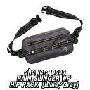 y4/30́u4{IvGg[Ń|CgUPzshowerspass RAIN SLINGER WP HIP PACK Lime / Gray V[YpX