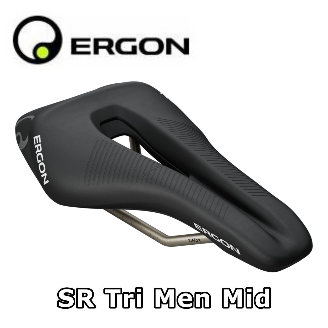 SR Tri Men Mid SR トライ メン ミッド 男性向けの「SR トライ メン ミッド」。 前傾姿勢が少なく、サドル中央部に体重をかけるライダー向けの「ミッド」。Y字型で横幅が狭く前方にやや長めで、上面がフラットなサドル前部形状が特徴です。エルゴノミクスデザインにより摩擦が低減し、ペダリングに余裕が生まれ、背中や腰へのストレスが軽減されます。 ・マイクロファイバー ・コンフォート フォーム ・ナイロン コンポジット シェル ・?7mm チタン合金製中空レール ・サドルノーズ幅 : 48mm ・205g
