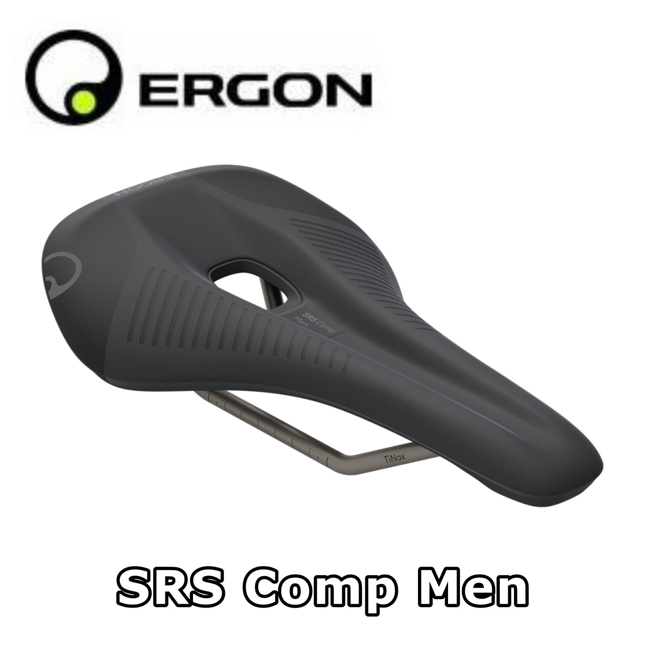 SRS Comp Men SRS コンプ メン 1.5mm厚のチタン合金製 中空レール「TINOX XP」 & ナイロン コンポジット シェルを採用したロード用ショートサドル。アグレッシブなポジションでの快適性を高めています。 マイクロファイバー コンフォート フォーム ナイロン コンポジット シェル ?7mm チタン合金製TINOX XP 1.5mm厚 中空レール 座骨幅 M/L : 120〜160mm 最大荷重 : 100kg M/L : 270g