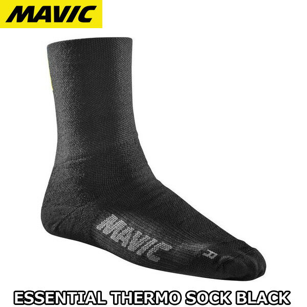 6/25ϡ4ܡץȥ꡼ǥݥUPۡڹʡMAVIC ESSENTIAL THERMO SOCK BLACK ޥå...