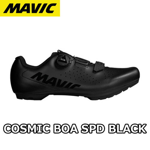 【5/20は「4倍！」エントリーでポイントUP】【国内正規品】MAVIC COSMIC BOA SPD BLACK マヴィック コスミック ボア SPD ブラック シューズ