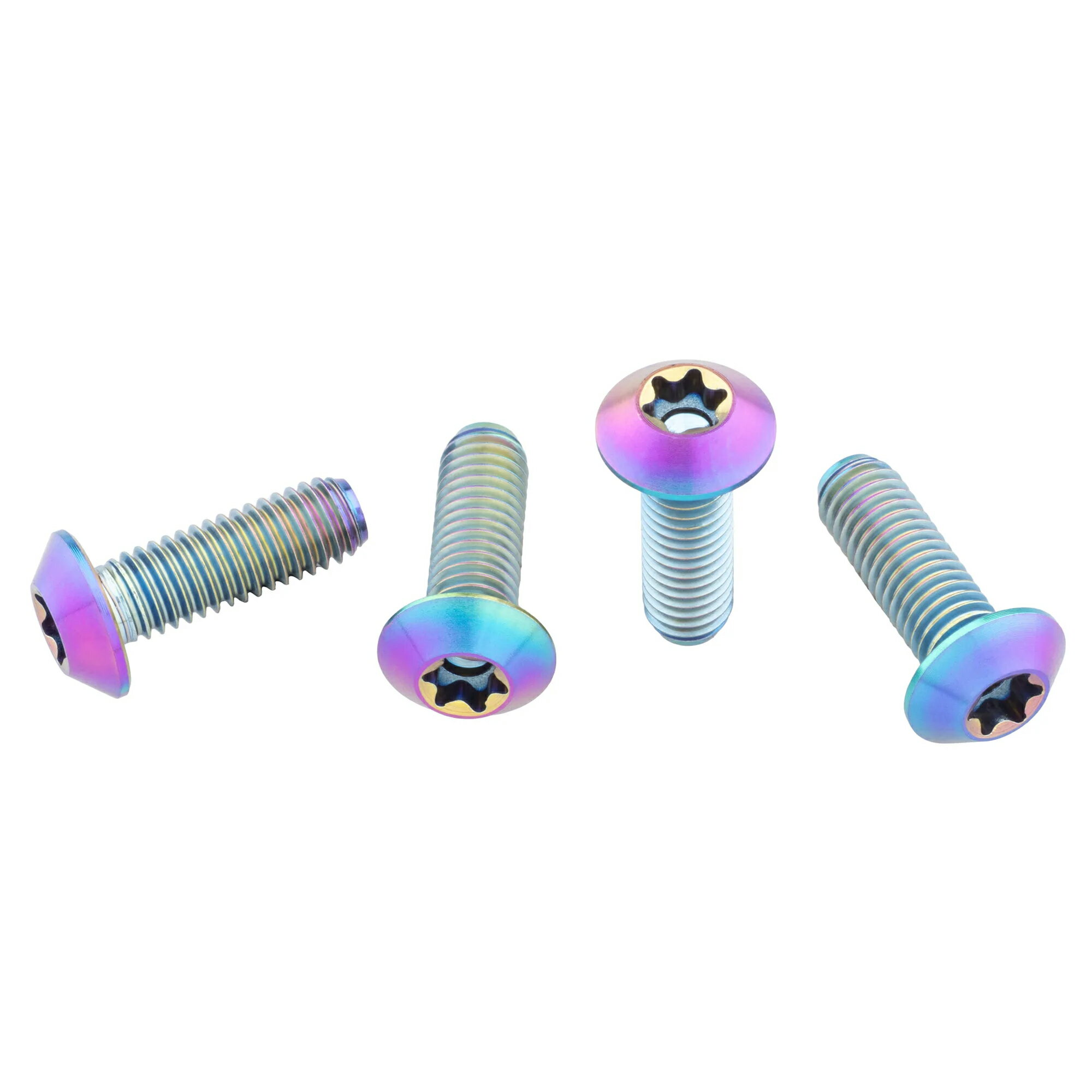 Tire Tube Set - 【4/15は「4倍！」エントリーでポイントUP】WOLF TOOTH（ウルフトゥース）Ti Oil Slick Water bottle cage bolts low profile 4 pack オイルスリック チタニウム合金 ボトルケージ ボルト M5x0.8mm 15mm