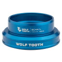 【7/15は「4倍!」エントリーでポイントUP】WOLF TOOTH(ウルフトゥース)EC44/40 Lower ヘッドセット ブルー