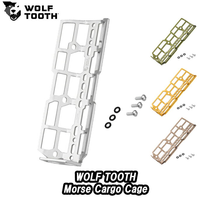 ��1/20�ϡ�4�ܡ��ץ���ȥ꡼�ǥݥ����UP��WOLF TOOTH Morse Cargo Cage ����եȥ����� �ܥȥ륱����