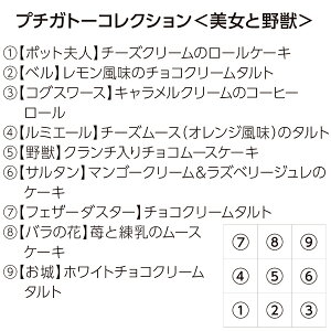 あの有名な舞踏会のシーンを、9つのプチケーキに♪
