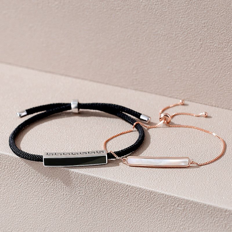 ペアブレスレット ペアルック カップル お揃い 金属アレルギー対応 ペア ブレスレット シルバー S925 2個セット 送料無料 Nicoiro ニコイロ 【N...