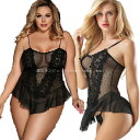【大きいサイズ】セクシーな黒テディ■コスチューム・メンズもOKサイズ・M・XL・3XL・5XLサイズ