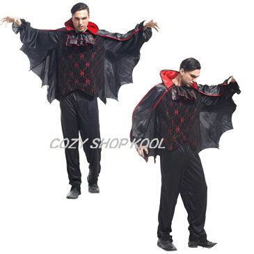 【送料無料】■メンズ・男性用 ハロウィン コスチューム・コスプレ衣装 悪魔くん 天使君 ドラキュラマント