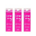 【3本セット】IZM ウォータープロテイン 栄養機能食品(ビタミンB6)パイン味 パイナップル ソイプロテインに酵素・NMNを配合 美容 健康 ダイエットする人の健康をサポート NMN L-カルニチン 難消化性デキストリン GABA(ギャバ) Water Protein