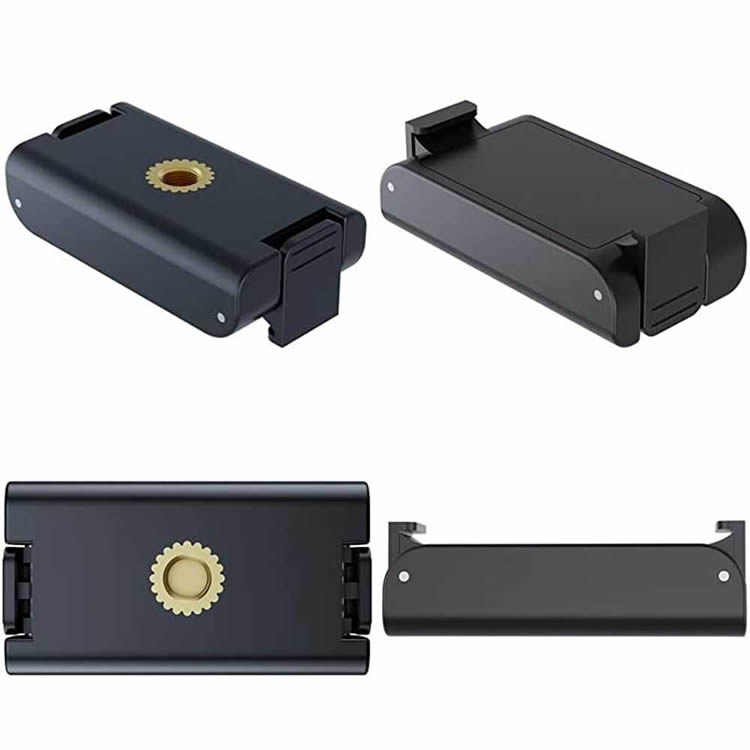 DJI Action 2 対応 磁気アダプターマウント アクセサリー 1/4ネジ穴 アダプター 三脚 自撮り棒に接続できる