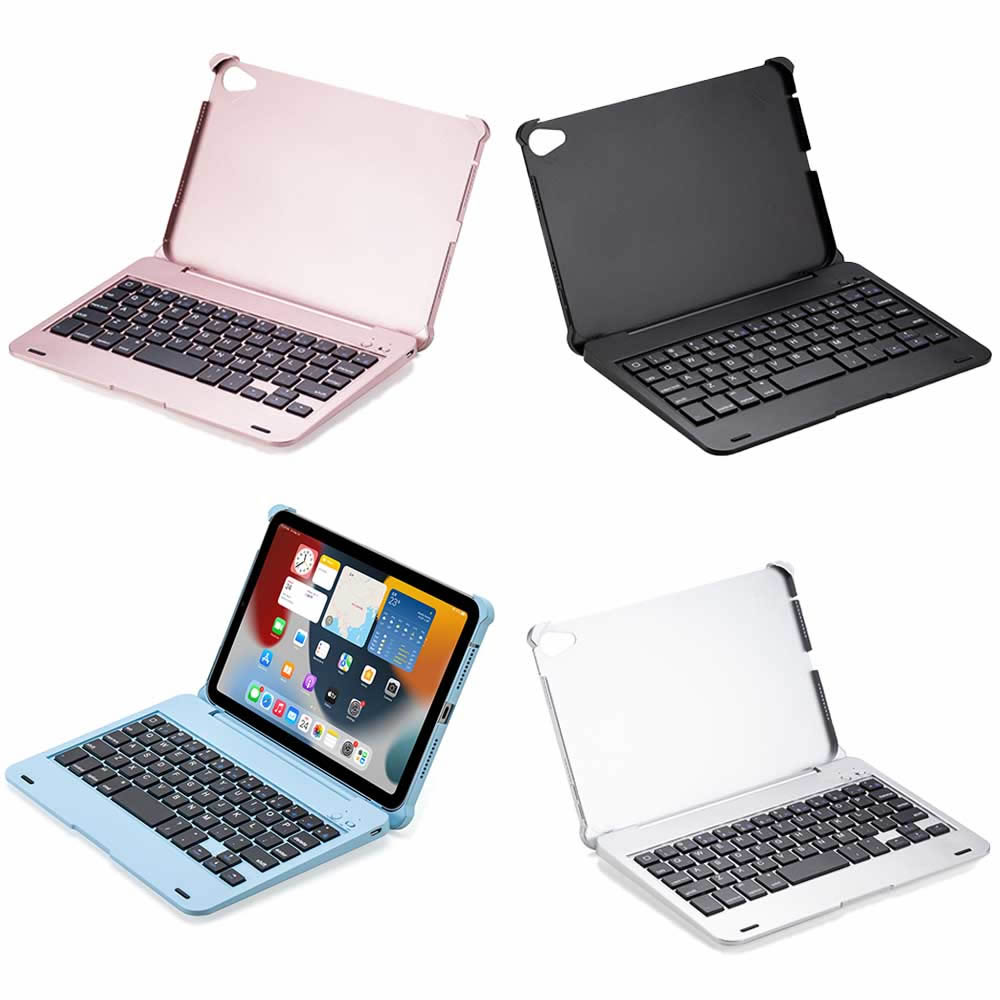 iPad mini6 ワイヤレス bluetooth キーボード ケース カバー ノートPC 変身 リモートワーク 在宅勤務 iPad miniキーボード キーボードケース キーボードカバー スタンド機能 ワイヤレス bluetoothキーボード cpemart-10004100 シーピーイーマート サンプル画像2