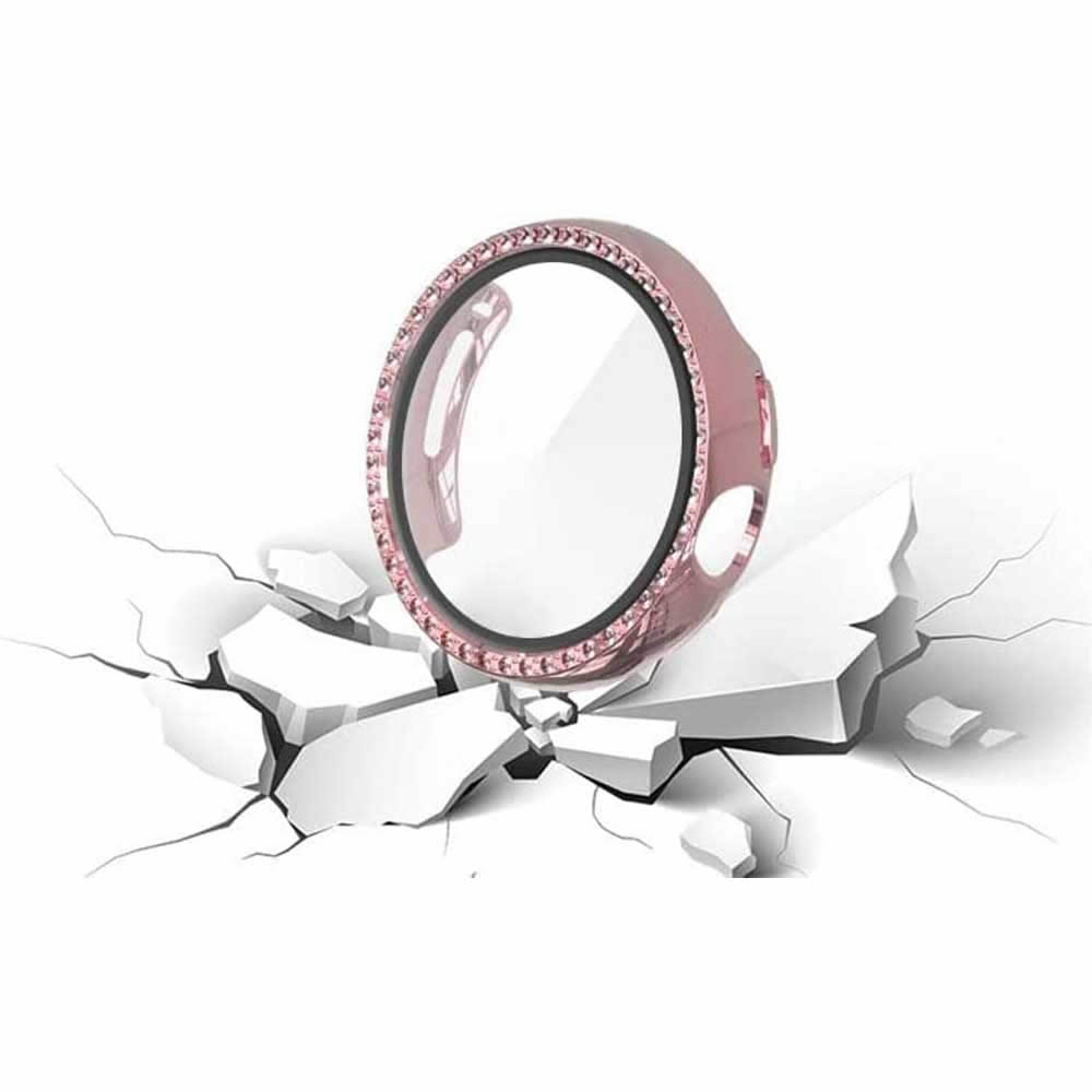 Google Pixel Watch 用 ケース ピクセルウォッチ 保護ケース ガラスフィルム 一体型きらきらストーン 全面保護 高透過率 指紋防止 衝撃吸収 メンズ レディース ジュエリー風 かわいい 送料無料