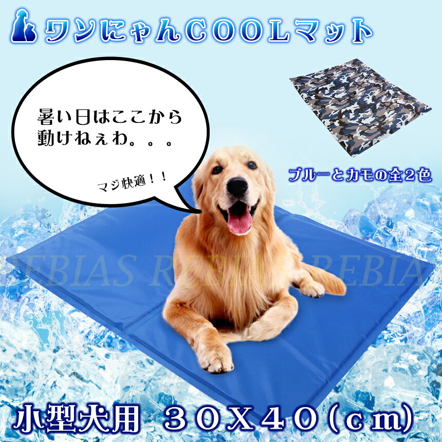 クールマット ひんやり ワンにゃん COOLマット 冷感 30×40 クッション 犬 猫