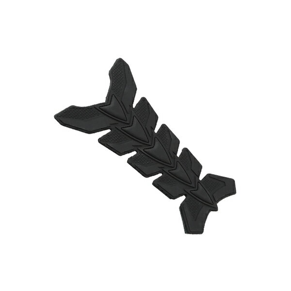 送料無料 汎用 タンクパッド ナイト ブラック 滑り止め バイク タンク カスタム knight