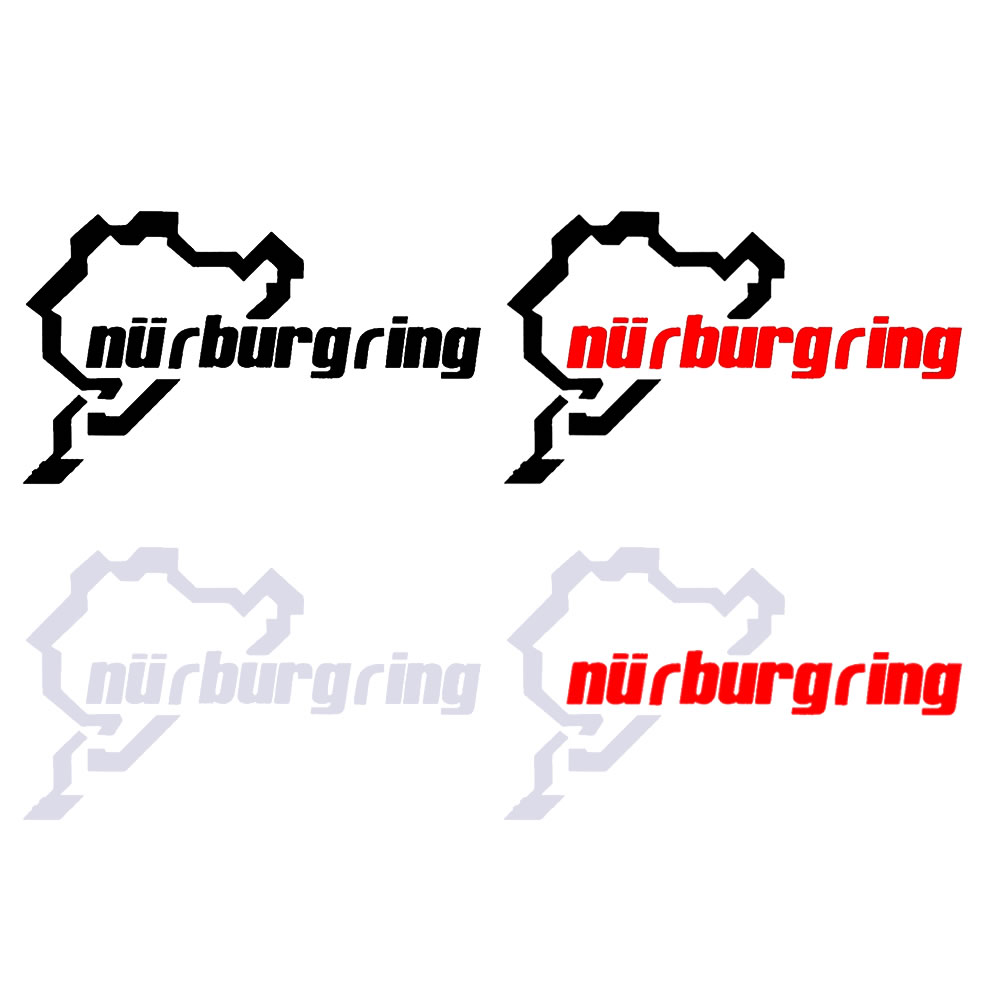【メール便対応可能】ステッカー ニュルブルクリンク ステッカー ドイツ 世界遺産 城 車 シール サッカ..