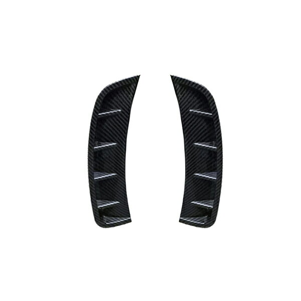 エアロ サイドフェンダー ダミーダクト カーボン調 カスタム ドレスアップ トリム