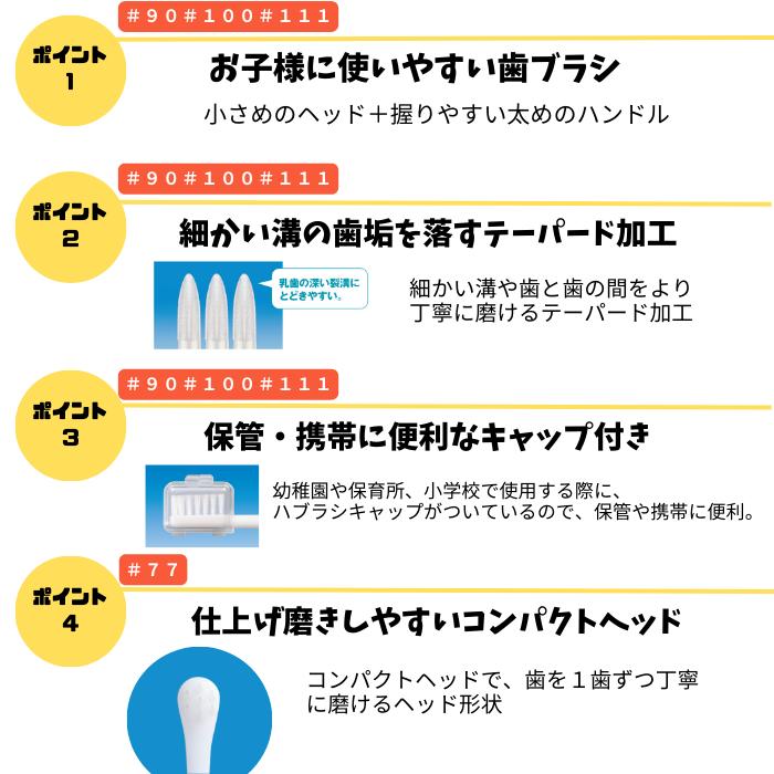 サンスター バトラーこどもハブラシ #90×1本【キャップ付き】(1～3歳) ミッフィーシリーズ