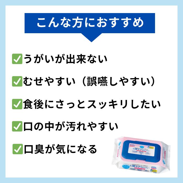 オーラルプラス 口腔ケアウエッティー ピロータイプ（60枚入）マイルドタイプ