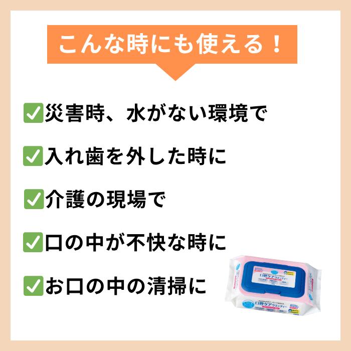 オーラルプラス 口腔ケアウエッティー ピロータイプ（60枚入）マイルドタイプ