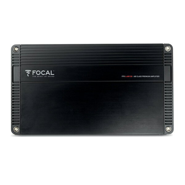 FOCAL フォーカル FPX 4.400 SQ クラスAB 4chパワーアンプ 定格出力：4x70W(4Ω) 最...
