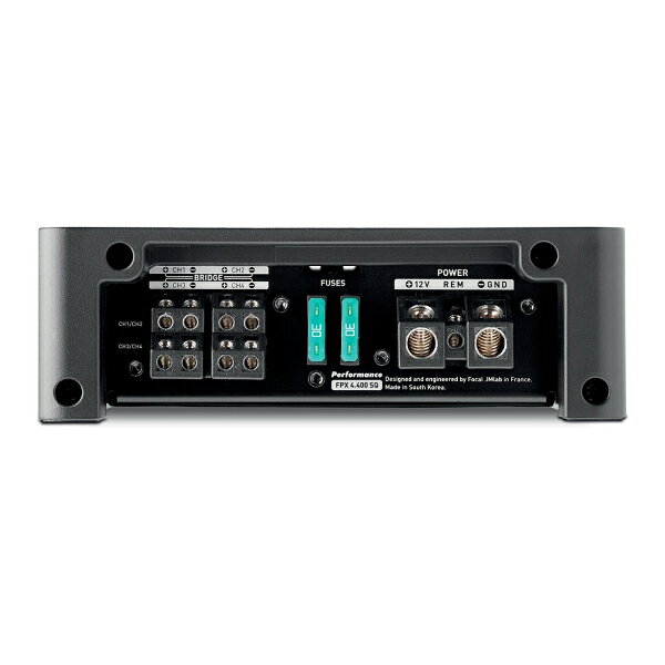 FOCAL フォーカル FPX 4.400 SQ クラスAB 4chパワーアンプ 定格出力：4x70W(4Ω) 最...