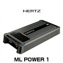 HERTZ ハーツ ML POWER 1 パワーアンプ D-CLASS MONO