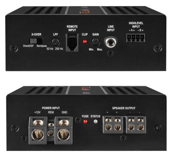 MATCH マッチ UP 1FX 350W×1ch D級フルレンジパワーアンプ POWER AMP