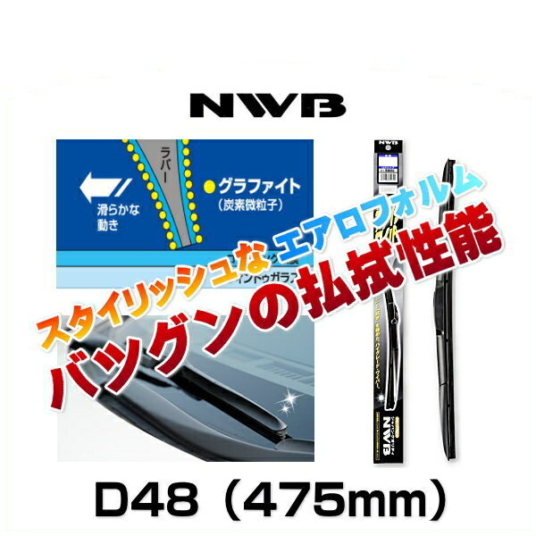 NWB デザインワイパー D48（475mm）