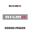 NISMO ニスモ 99992-RN225 ロゴステッカー ホワイト （大）